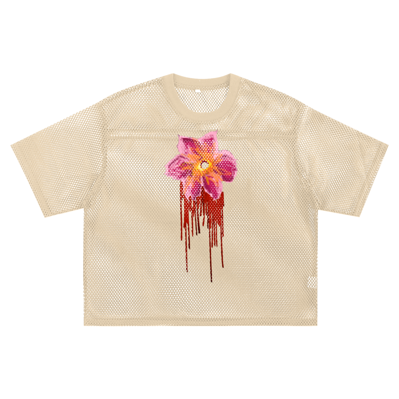 FLOWERPAINT Net T-shirt