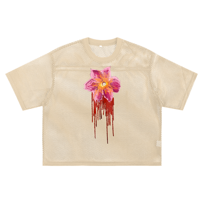 FLOWERPAINT Net T-shirt