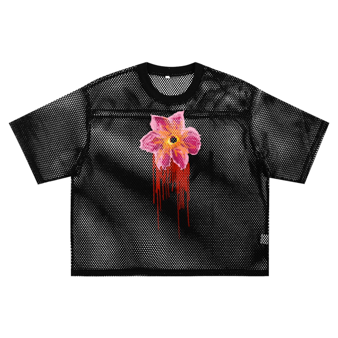 FLOWERPAINT Net T-shirt