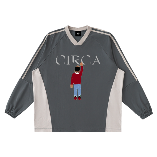 THEPAINTER Color-Block Long-sleeve