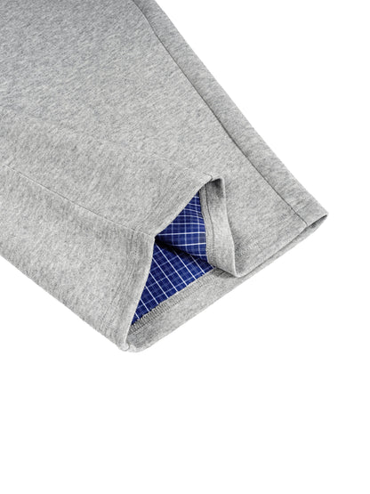 DOVELOVR Plaid Barrel Sweatpants